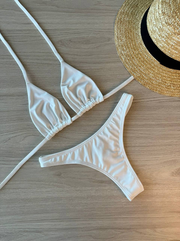Biquíni Asa Delta Branco ⚡Envio Rápido