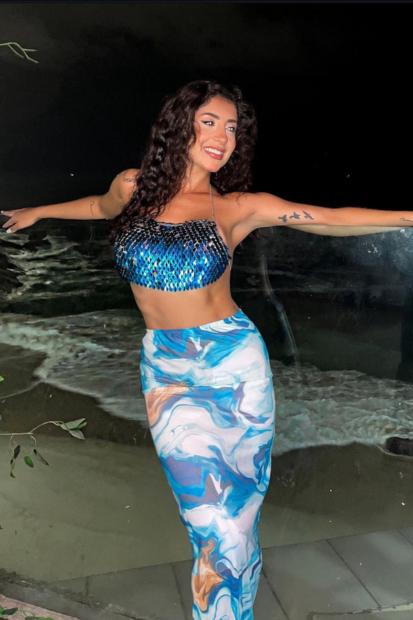 Saia-Vestido ⚡Envio Full